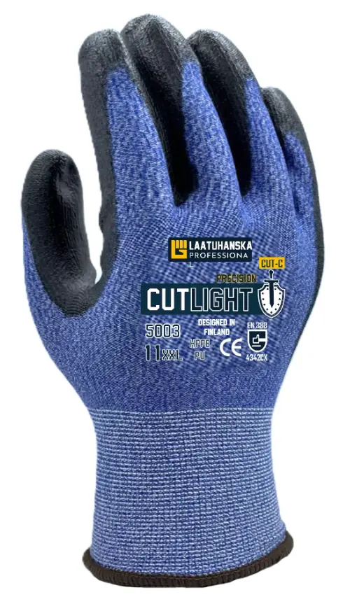 Viiltosuojakäsine EXTRA-ohut LK-3 12Paria/nippu 10