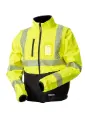 Keltainen kevyt soft shell takki LK2 Priha M