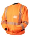 Priha huomiovärinen College paita oranssi/musta - 4321