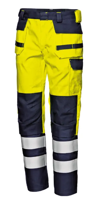 Multinormi kelta/marin riipputaskuhousut Sir Safety 52