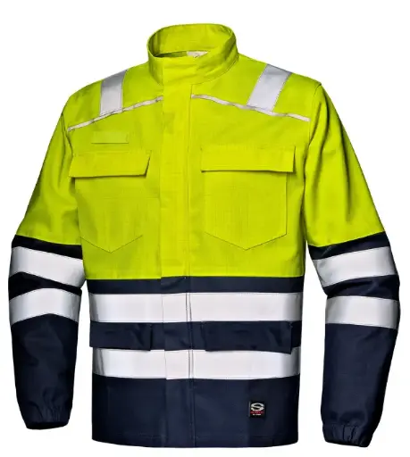 Multinormi kelta/marin kesätakki Giacca Supertech 360 Sir Safety